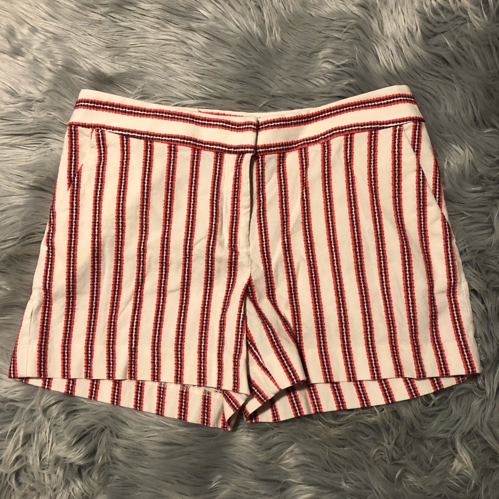 Loft striped shorts